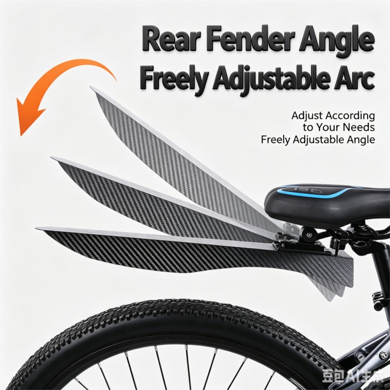Fender Mudguard Set - واقيات طين للدراجات الجبلية قابلة للتعديل