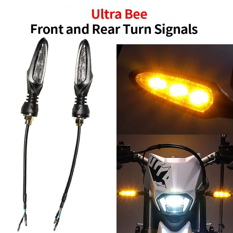 Bike Light Front Rear - إشارة الانعطاف الأمامية والخلفية لـ SurRon