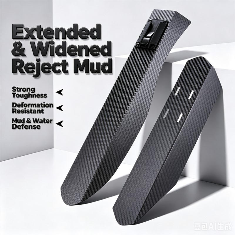 واقيات طين للدراجات الجبلية قا - مراجعة Fender Mudguard Set وسعره