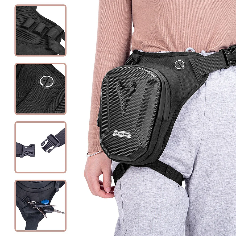دراجة نارية قطرة الخصر حقيبة ا - مراجعة Cycling Commute Bag وسعره