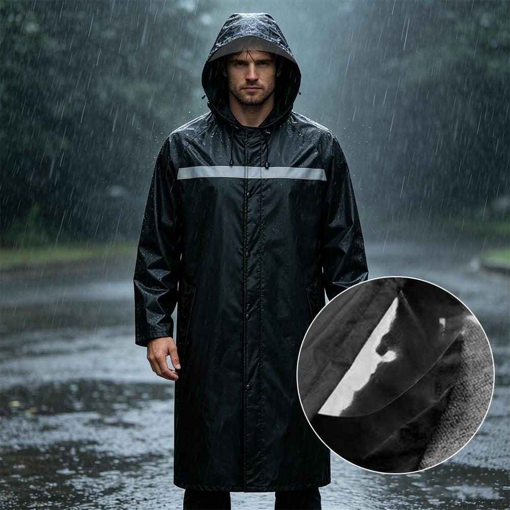 معطف مطر مقاوم للماء بغطاء للر - مراجعة Cycling Commute Rain وسعره