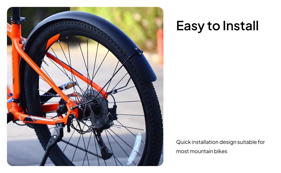 واقي طين للدراجات الجبلية، مصد - مراجعة Fender Mudguard Set وسعره