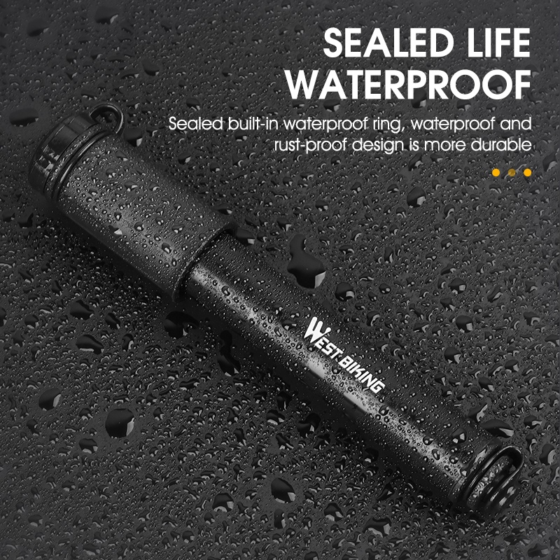 مضخة هواء صغيرة للدراجات من WE - مراجعة Bike Pump Frame Mount وسعره