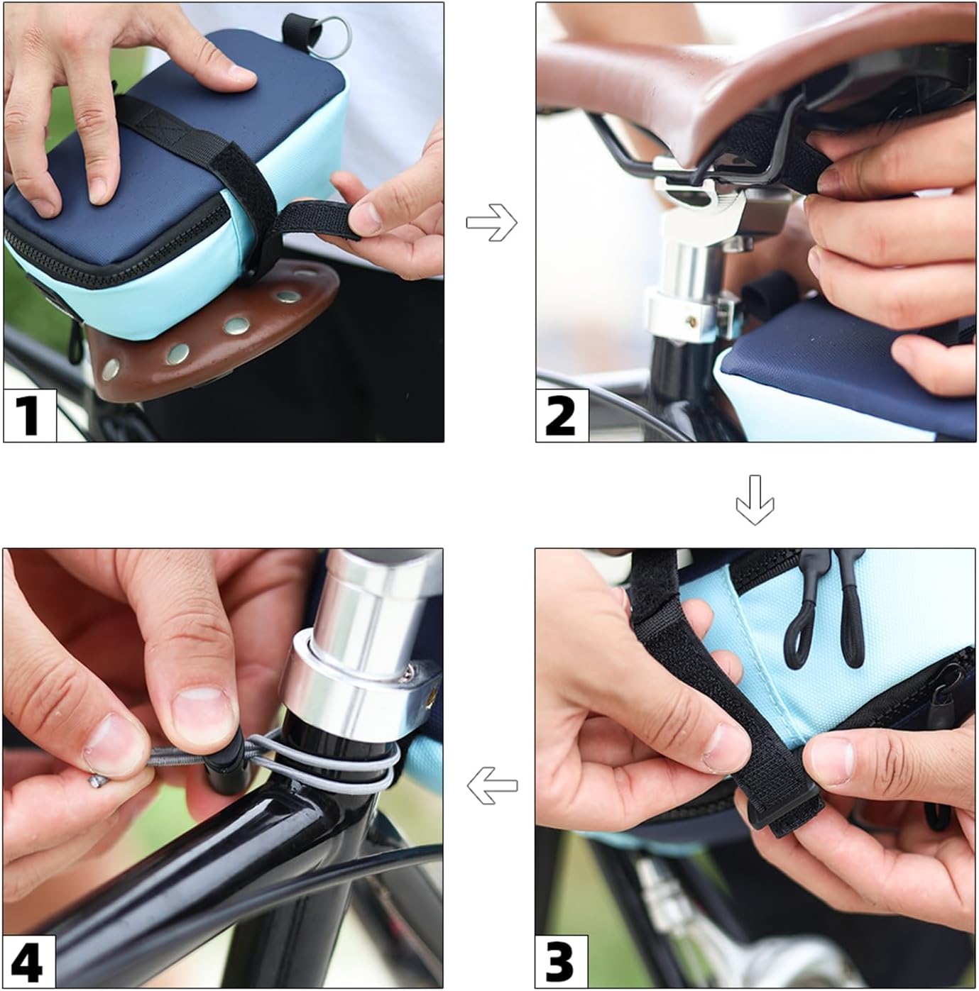 حقيبة مقعد دراجة قابلة للتوسيع - مراجعة Commuting With Road Bike وسعره