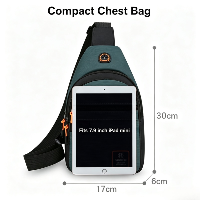 حقيبة صدر رياضية مقاومة للماء  - مراجعة Cycling Commute Bag وسعره